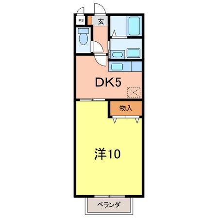 ブライトカメリアの物件間取画像